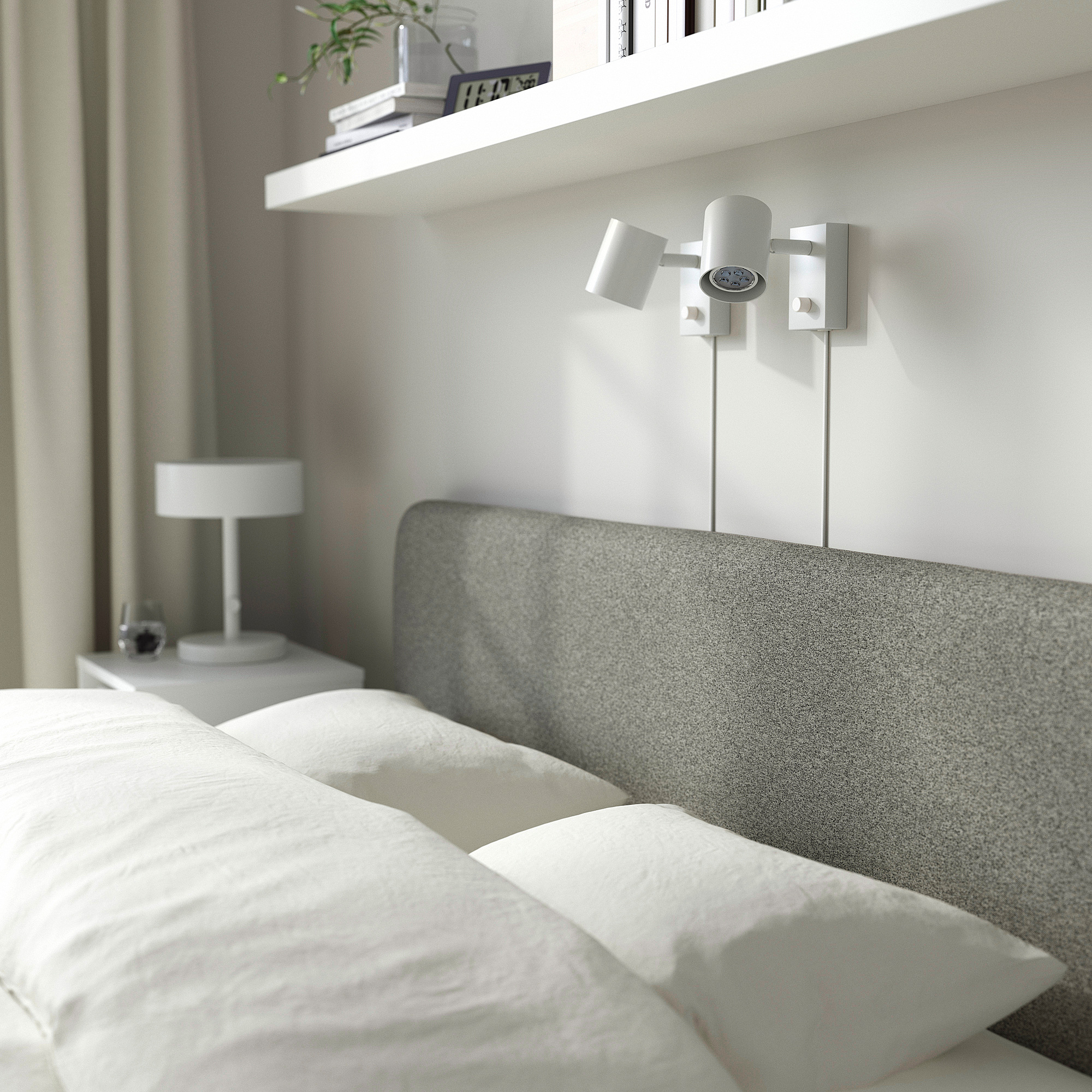 SLATTUM slipcover for headboard