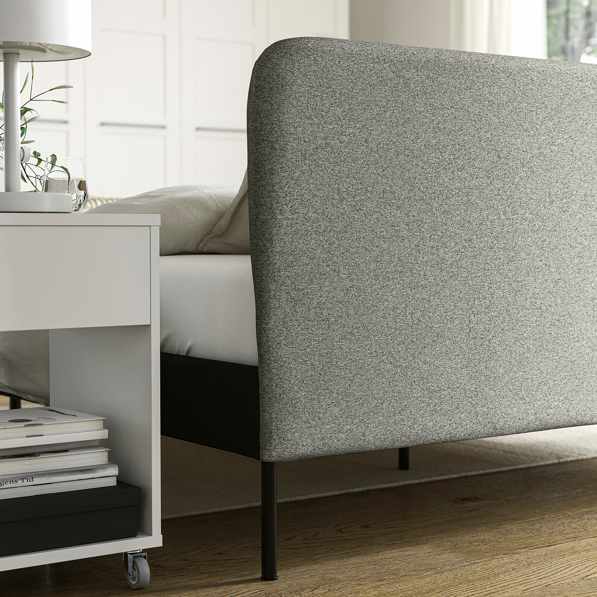 SLATTUM slipcover for headboard