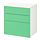 PLATSA/SMÅSTAD - 三層抽屜櫃, 白色/綠色 | IKEA 香港及澳門 - PE818991_S1