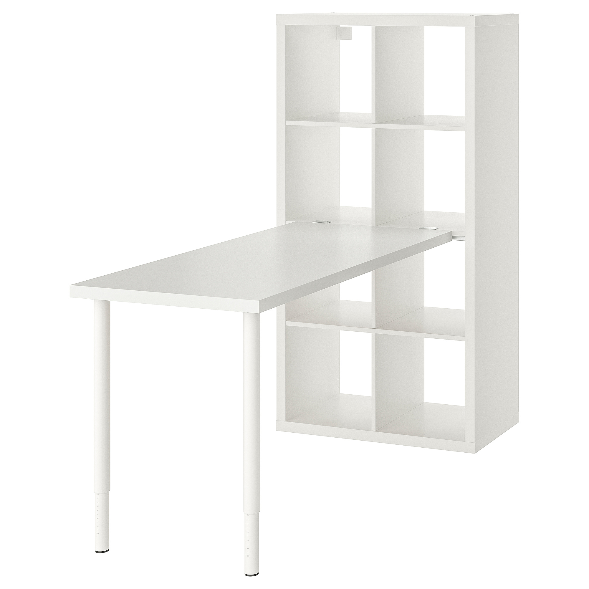 LAGKAPTEN/KALLAX - desk combination, white, 77x159x147 cm | IKEA LAGKAPTEN/KALLAX - desk combination, white, 77x159x147 cm | IKEA