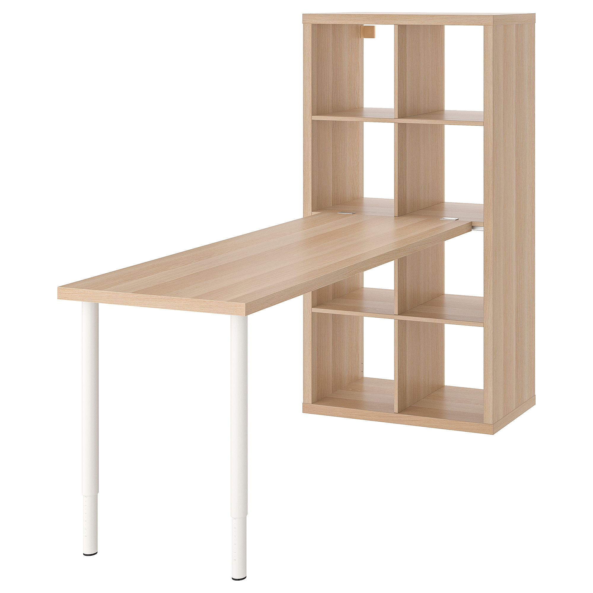 LAGKAPTEN/KALLAX desk combination