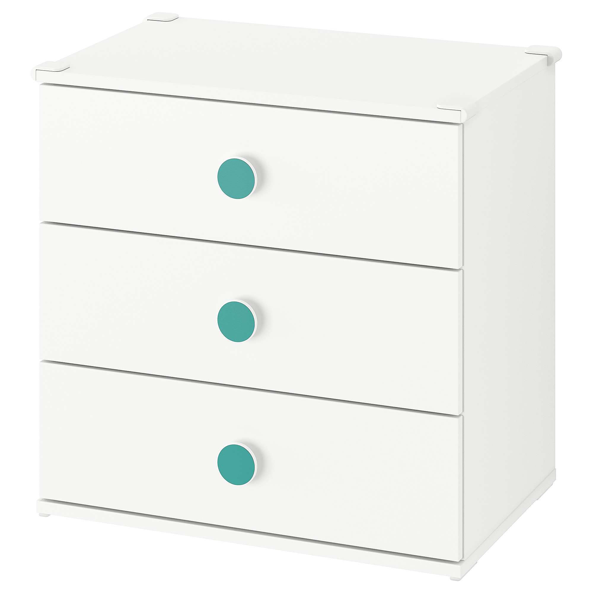 GODISHUS chest of 3 drawers