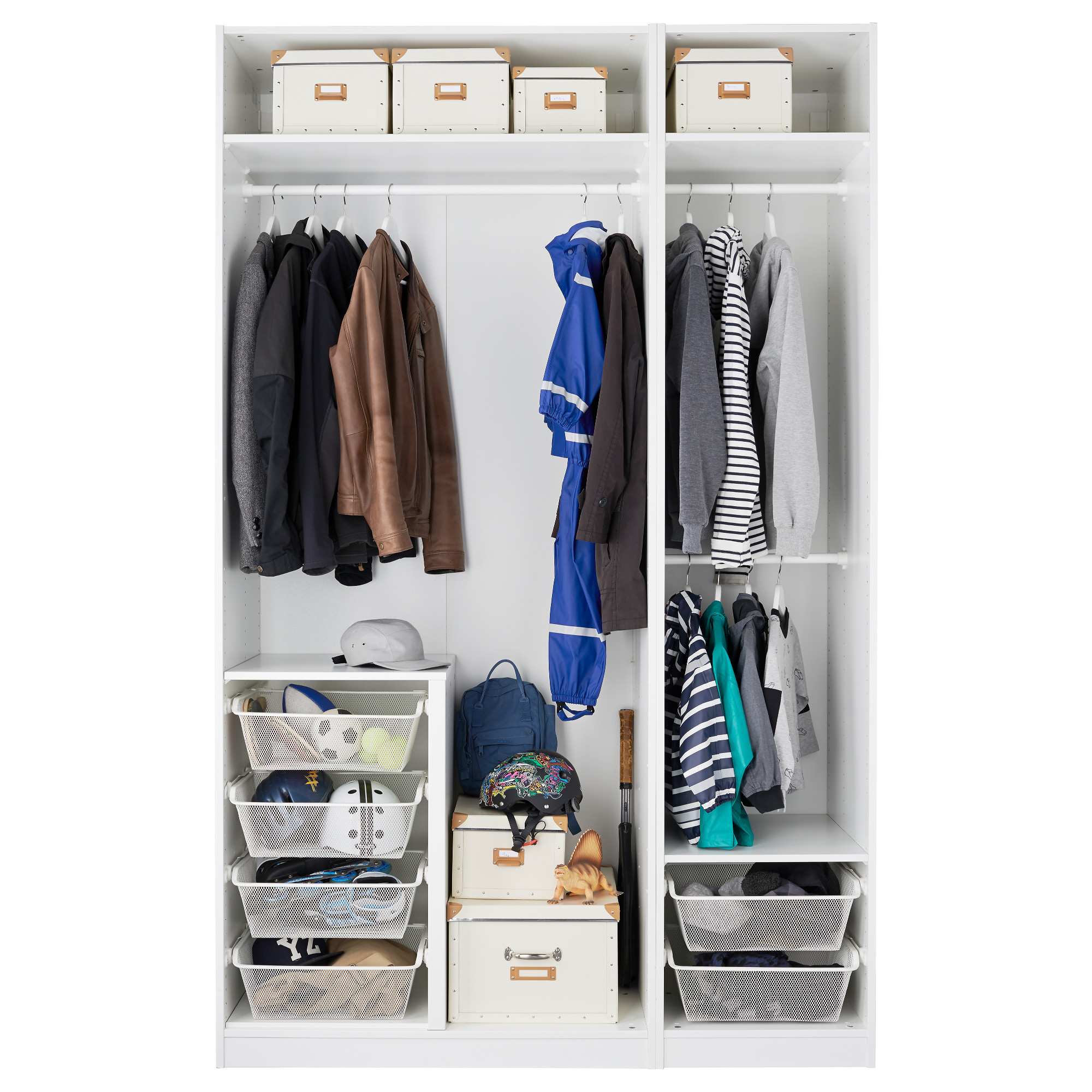 PAX/FARDAL/ÅHEIM wardrobe combination