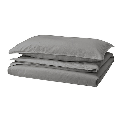 ÄNGSLILJA duvet cover and pillowcase