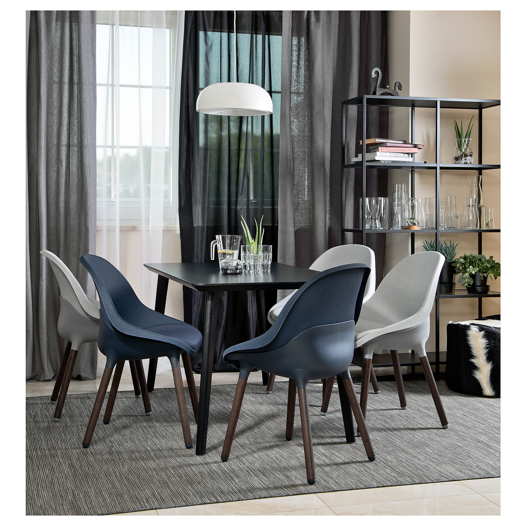 BALTSAR chair, blackblue/brown IKEA Hong Kong and Macau