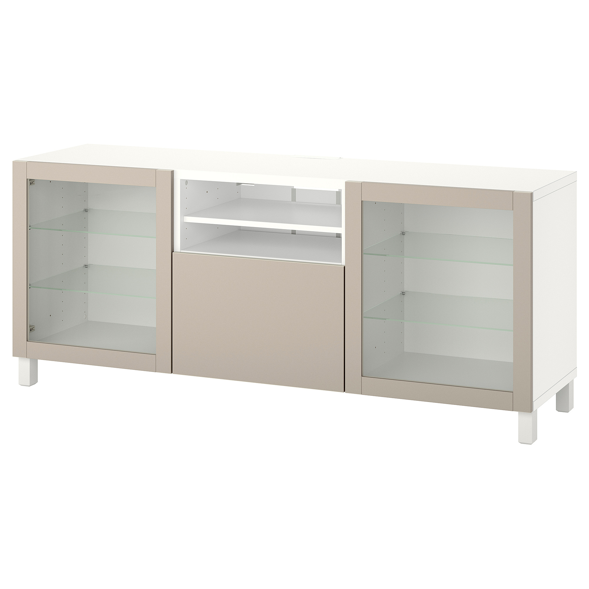 BESTÅ TV bench with drawers
