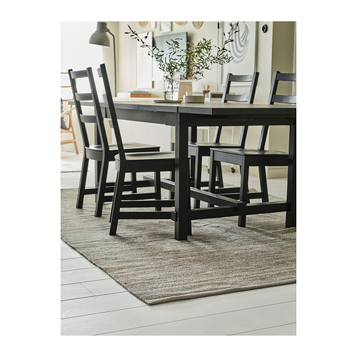 TIDTABELL rug, flatwoven