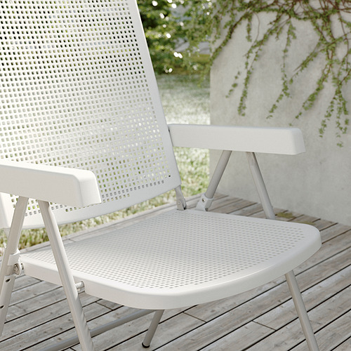 TORPARÖ table+4 reclining chairs, outdoor