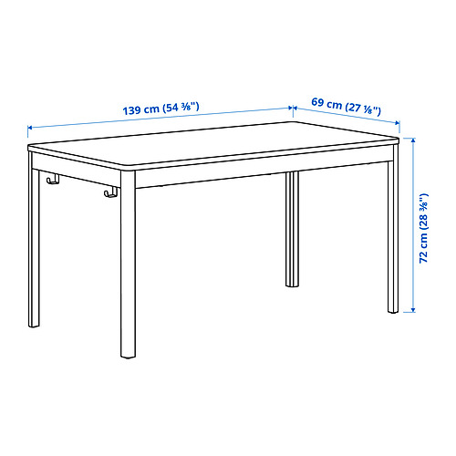 IDÅSEN underframe for table top