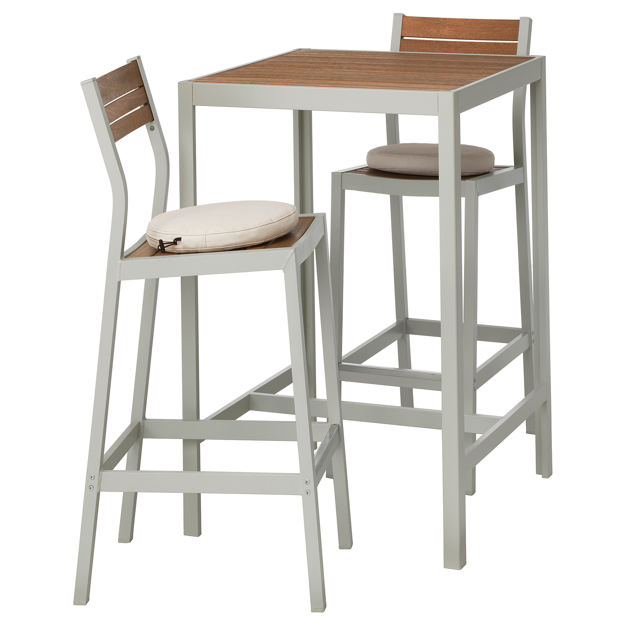 bar stools and table