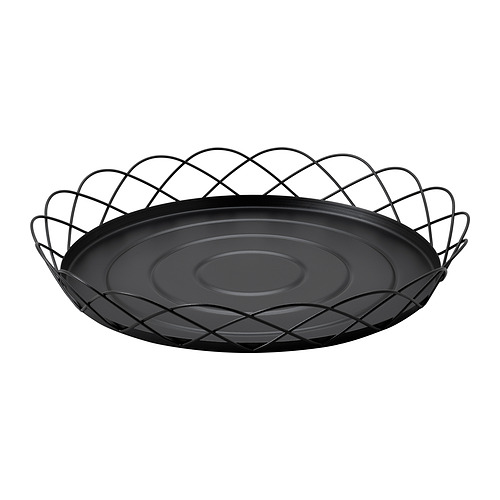 HÖSTAGILLE - 裝飾托盤, 黑色, 48 厘米 | IKEA 香港及澳門 - PE934926_S4