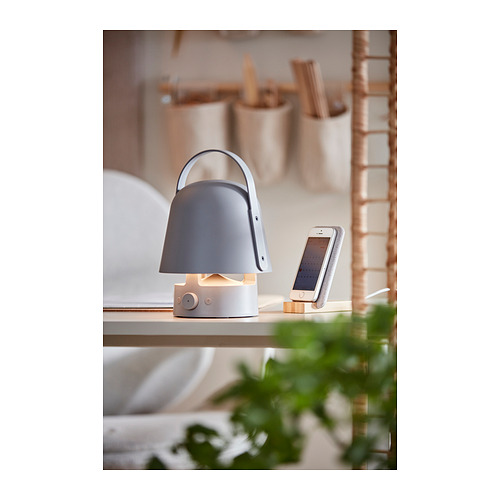 VAPPEBY bluetooth speaker lamp