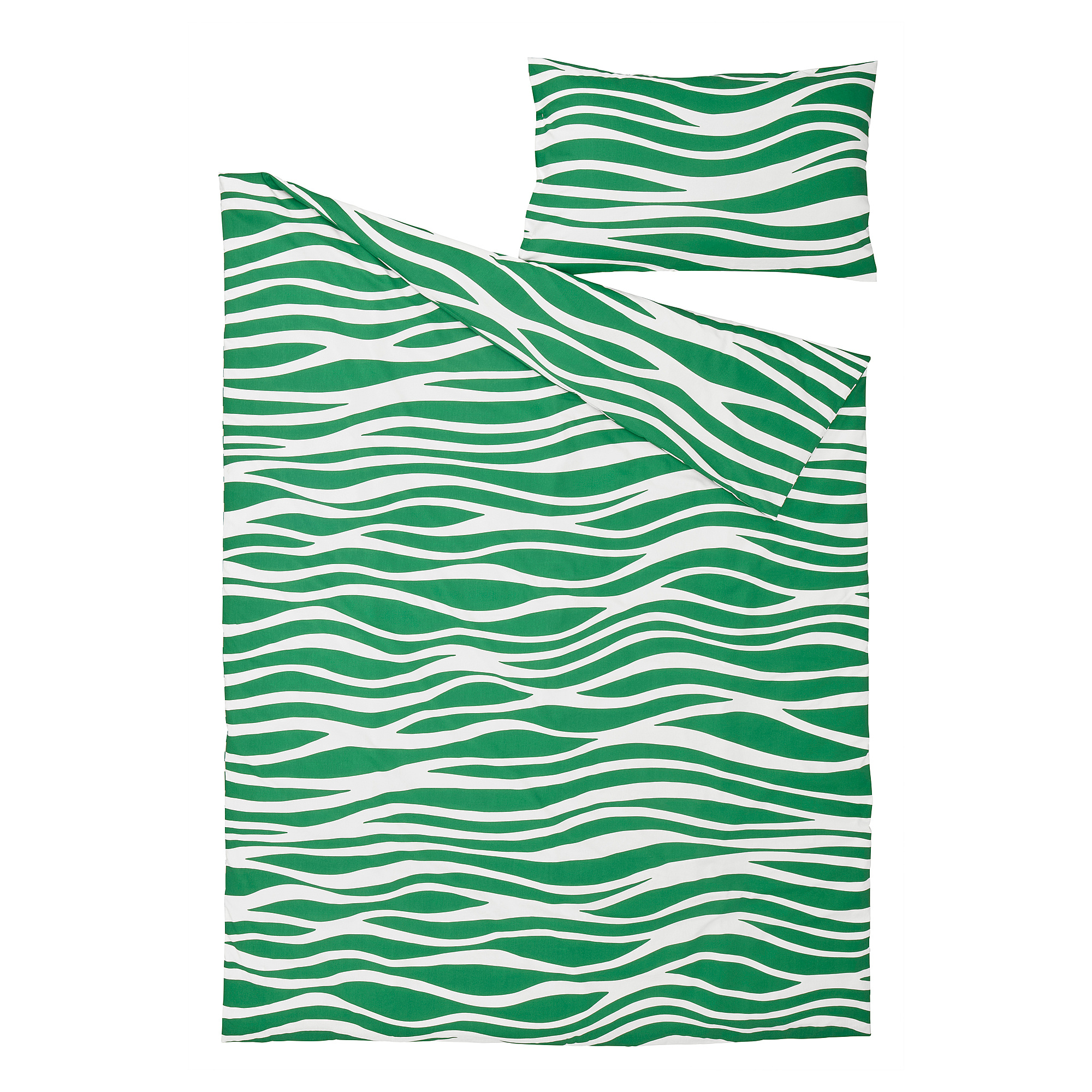 PORTLAKMÅLLA duvet cover and pillowcase
