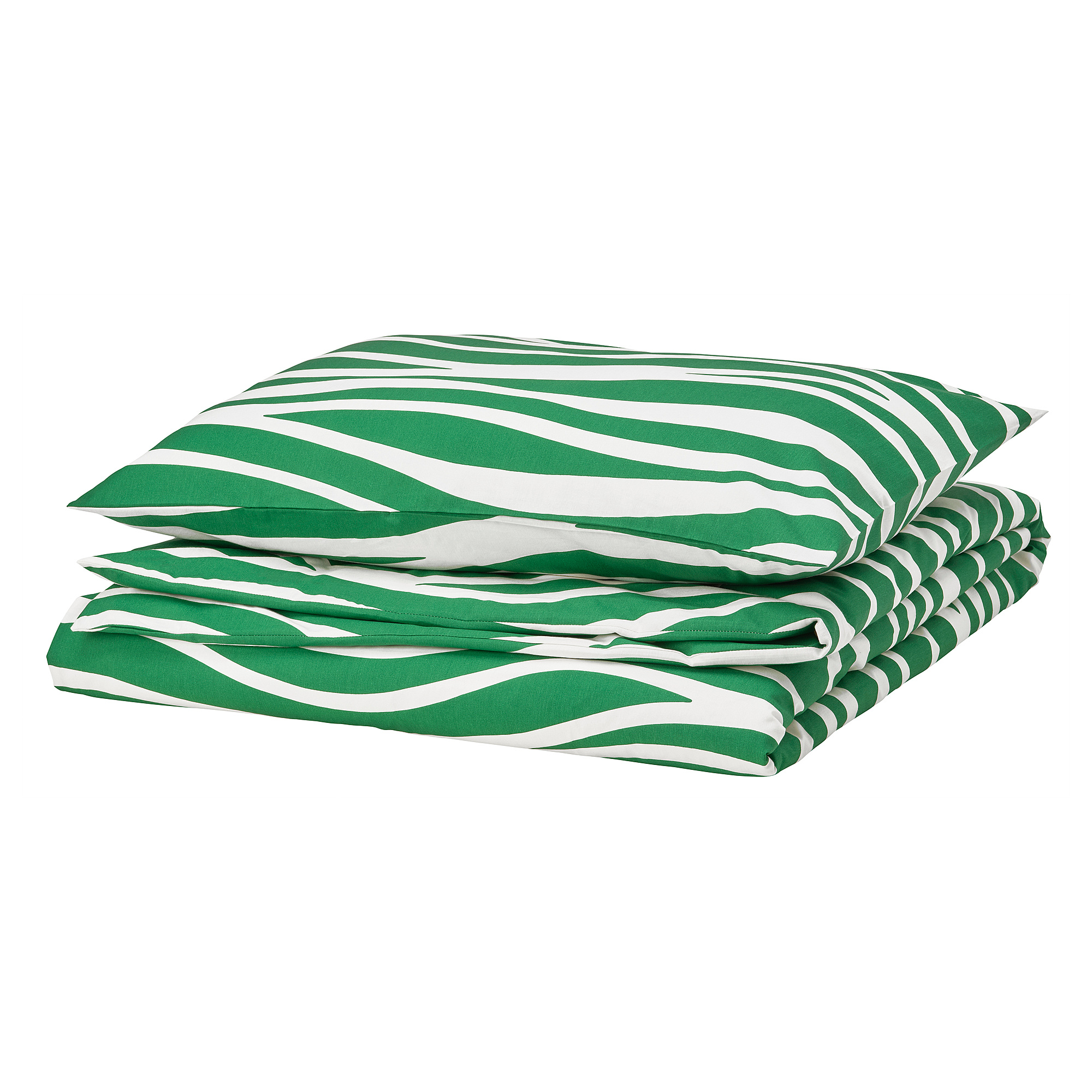 PORTLAKMÅLLA duvet cover and pillowcase