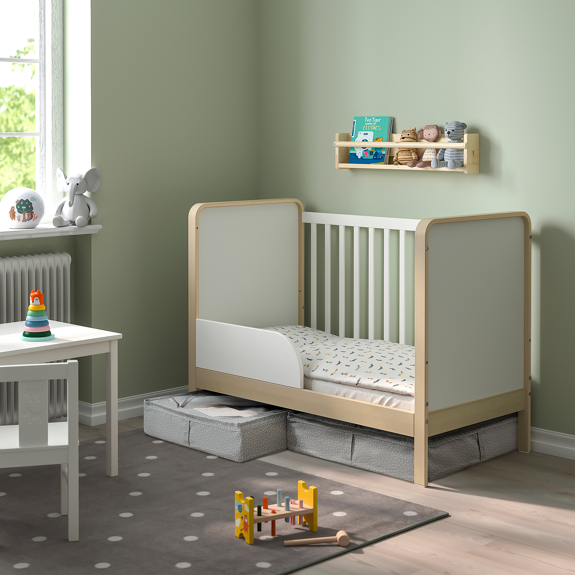 LENAST bed storage box