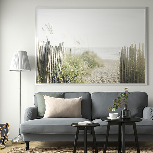 BJÖRKSTA picture with frame