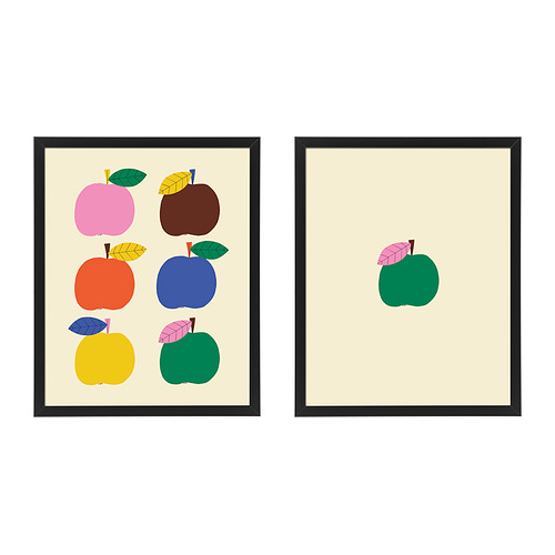 FISKBO frame with poster