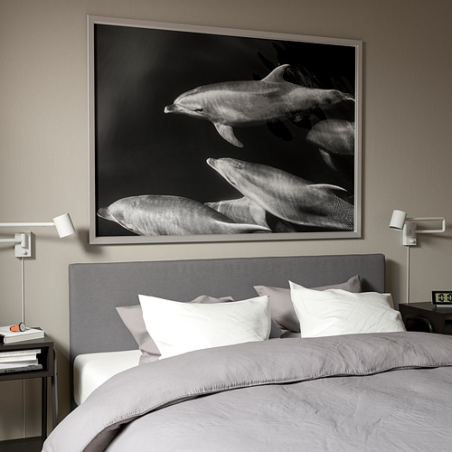BJÖRKSTA picture with frame