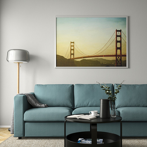 BJÖRKSTA picture with frame