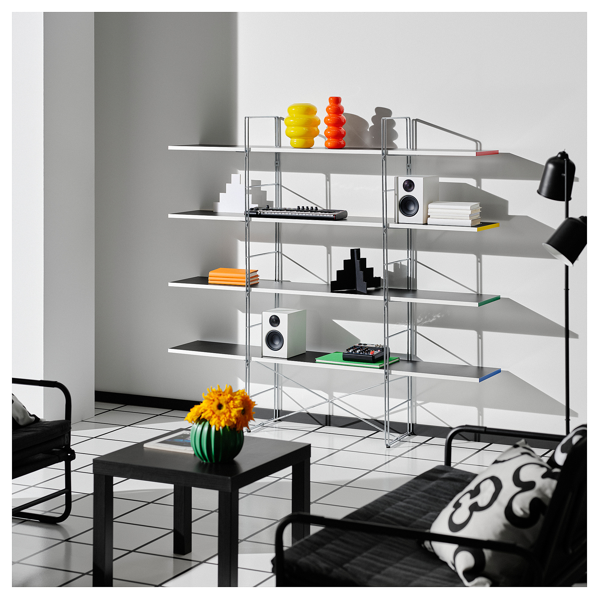 BYAKORRE open shelving unit