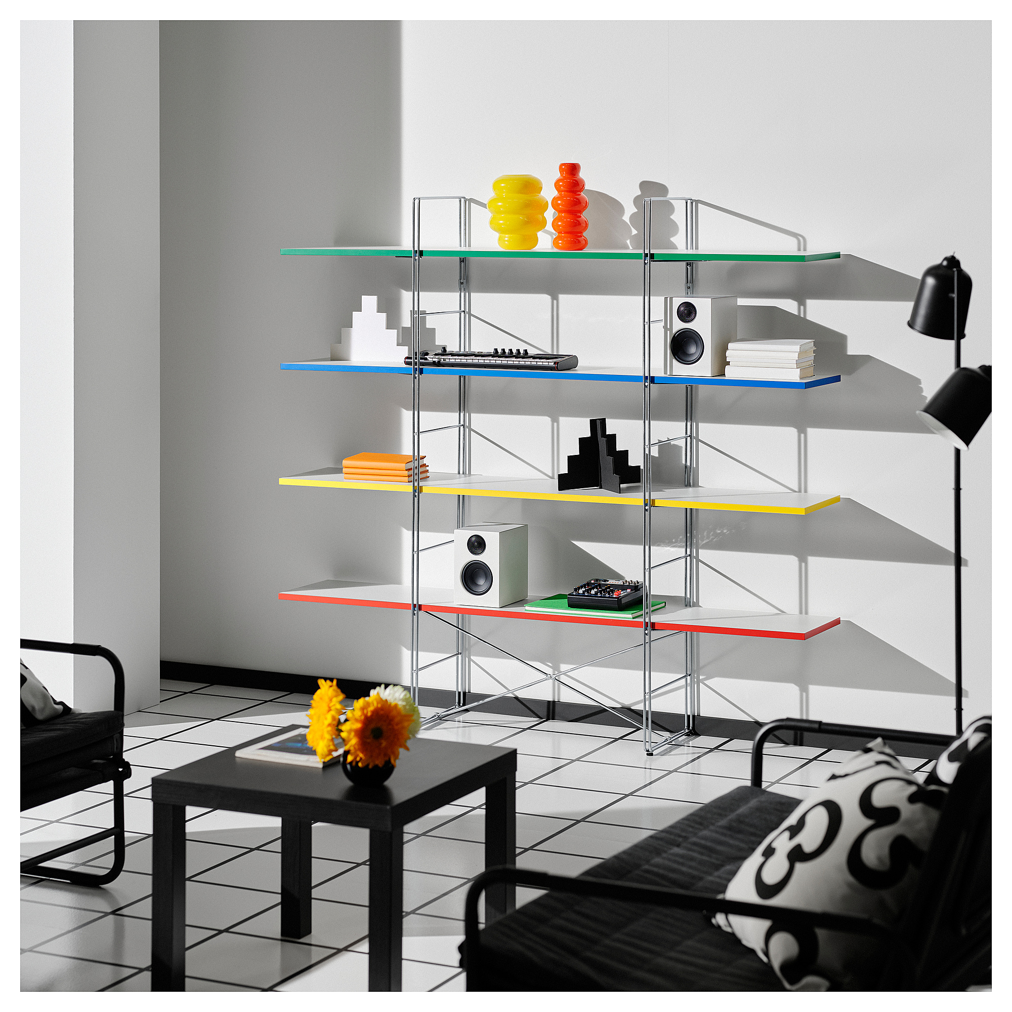 BYAKORRE open shelving unit