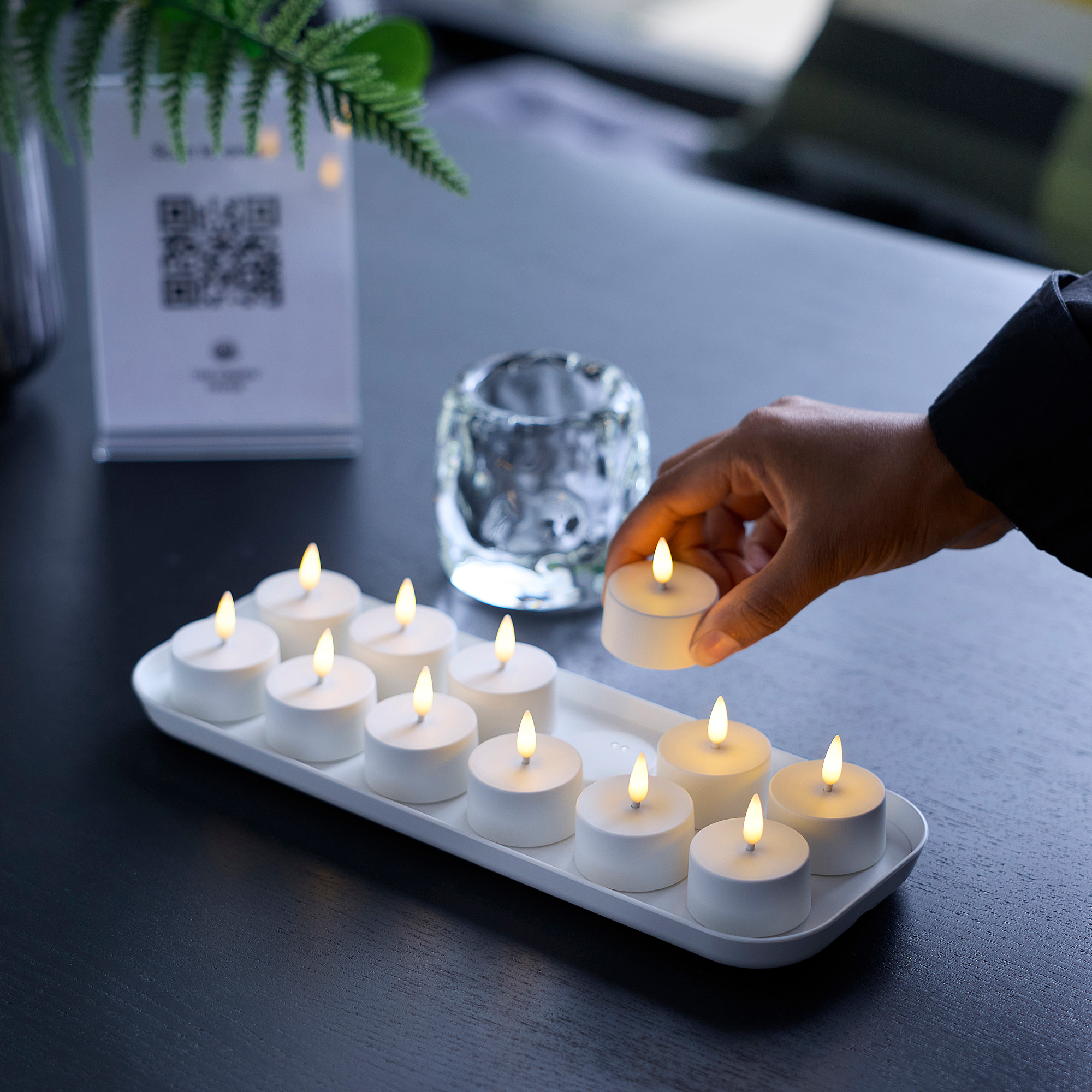 SKATGÅS LED tealight kit