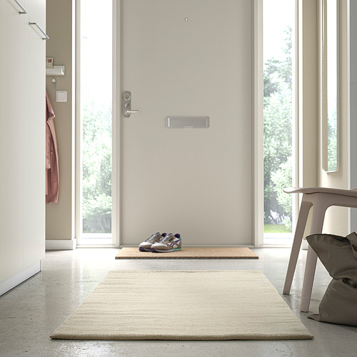 TIDTABELL rug, flatwoven