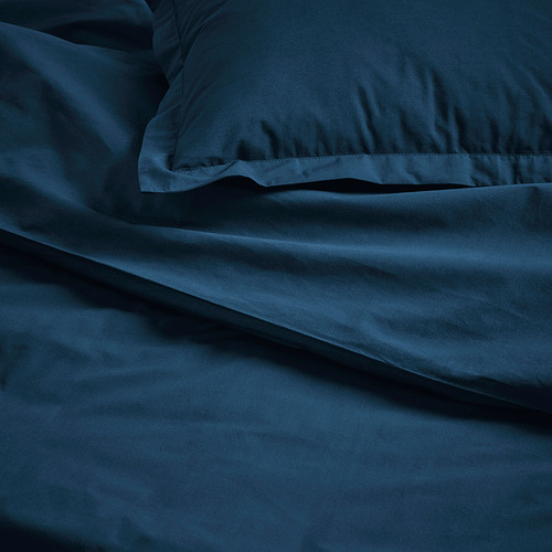 HAMPFLOCKEL duvet cover and 2 pillowcases