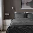HAMPFLOCKEL duvet cover and 2 pillowcases