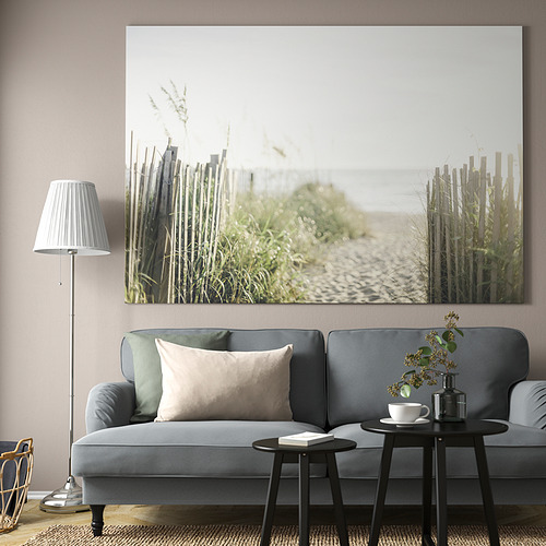 BJÖRKSTA picture with frame