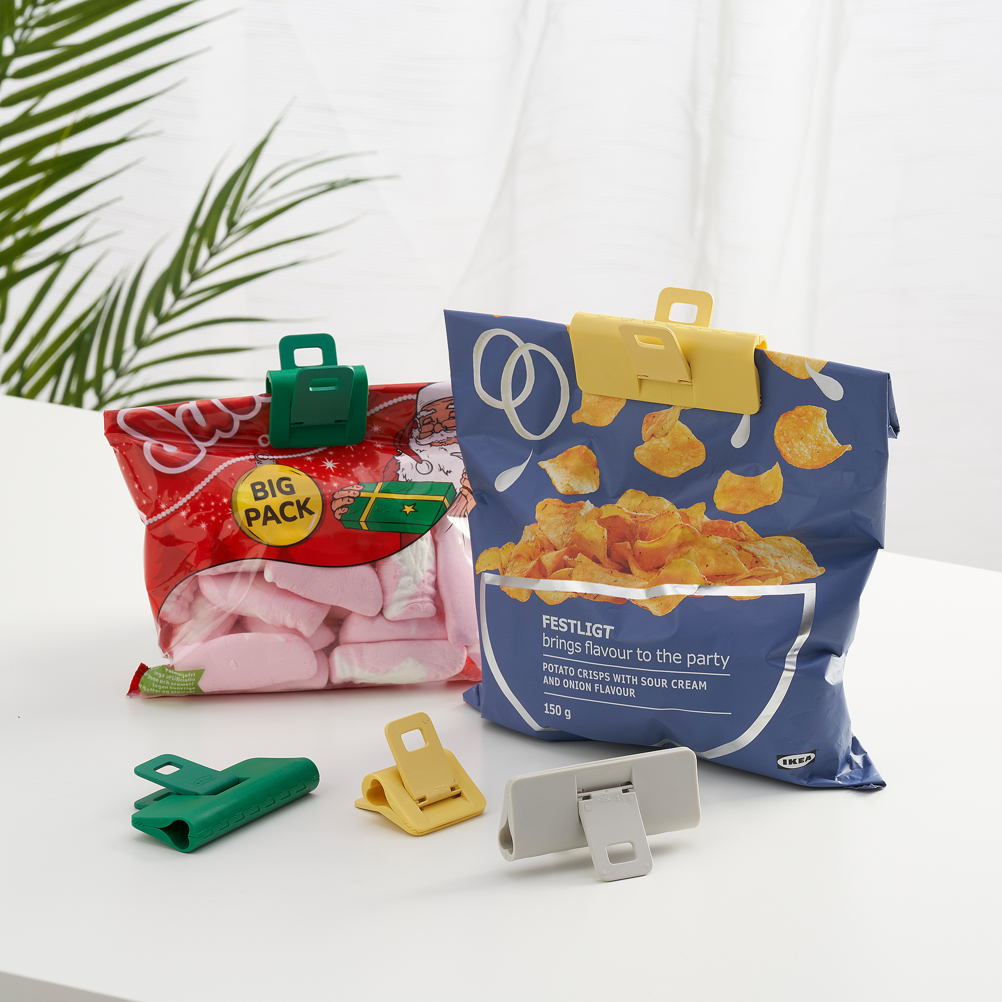 ÖRINGABBORRE sealing clip, set of 9