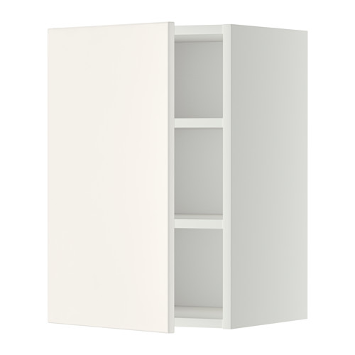 METOD wall cabinet with shelves