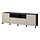 BESTÅ - TV bench with doors and drawers, black-brown/Lappviken/Stubbarp light grey/beige | IKEA Hong Kong and Macau - PE820147_S1