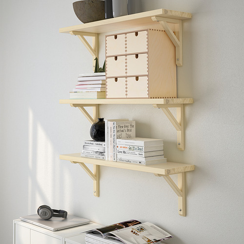 TRANHULT/SANDSHULT wall shelf combination