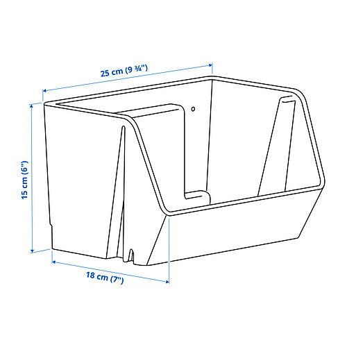 FODERTRÅG organiser for desk/wall