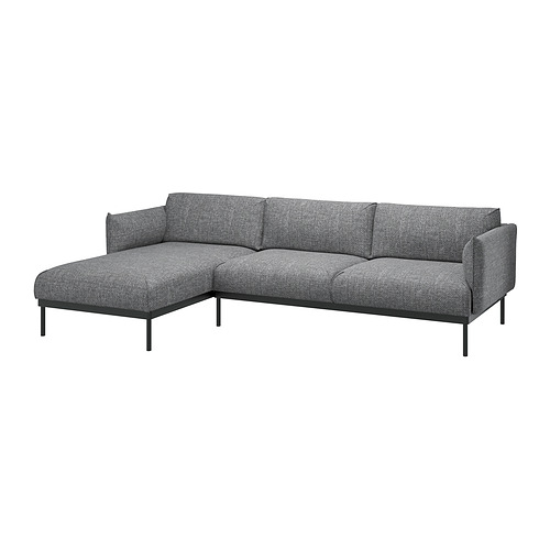 ÄPPLARYD 3-seat sofa with chaise longue