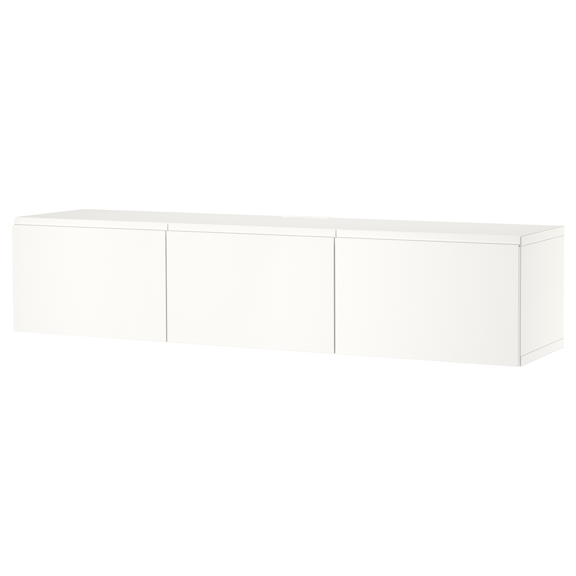 BESTÅ TV bench with doors