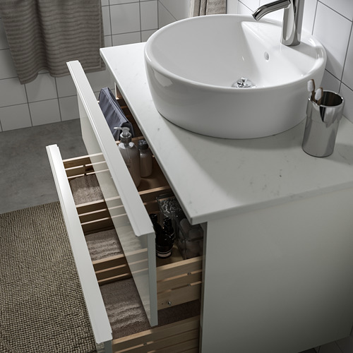 GODMORGON/TOLKEN/TÖRNVIKEN wsh-stnd w countertop 45 wsh-basin