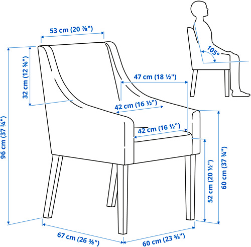 SAKARIAS/SKOGSTA table and 4 chairs