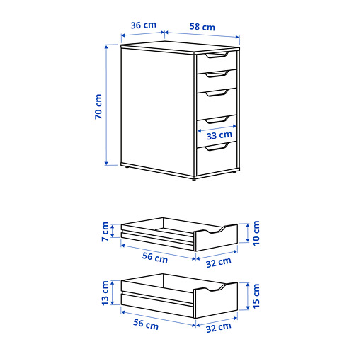 ALEX drawer unit