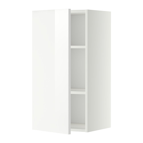 METOD wall cabinet with shelves