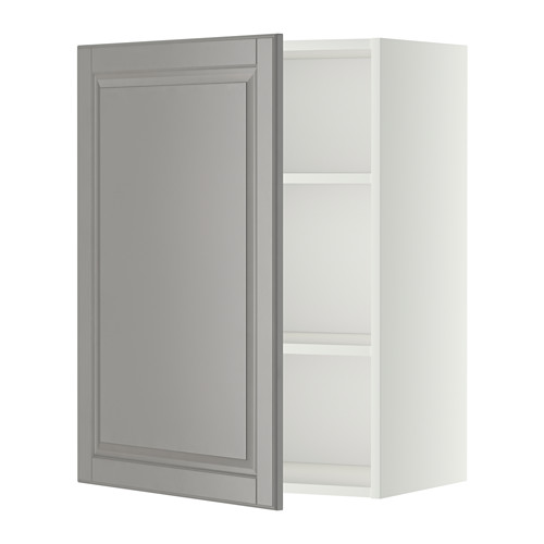 METOD wall cabinet with shelves