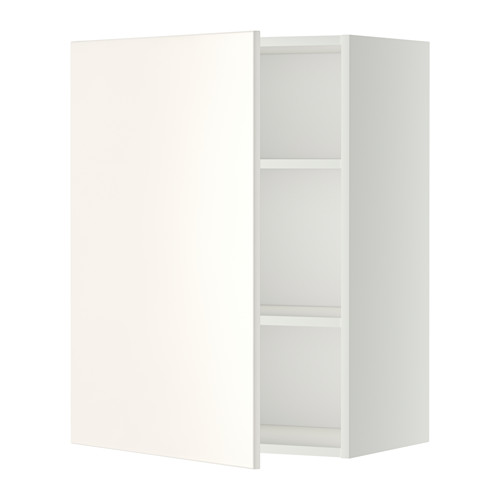 METOD wall cabinet with shelves