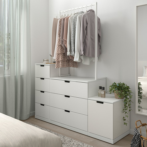 NORDLI chest of 8 drawers