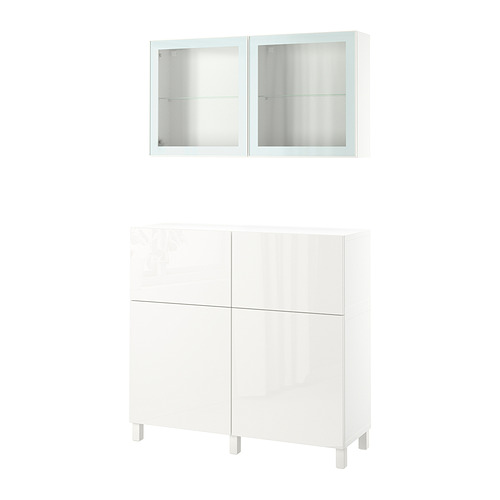 BESTÅ storage combination w doors/drawers