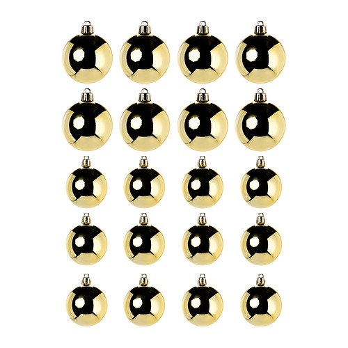 VINTERFINT decoration bauble, set of 20