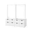 NORDLI chest of 8 drawers