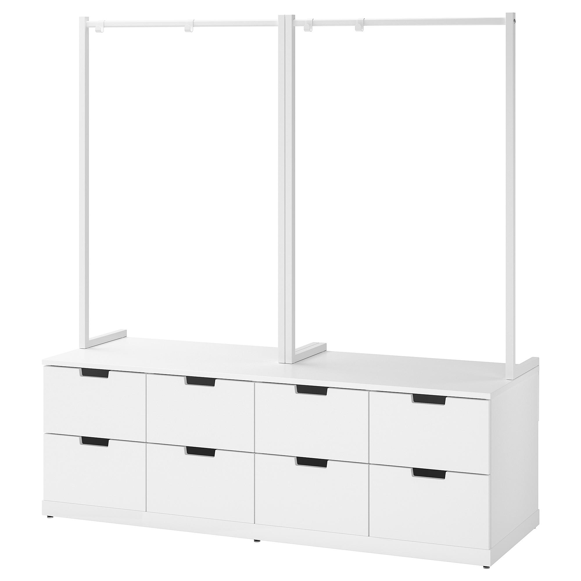 NORDLI chest of 8 drawers