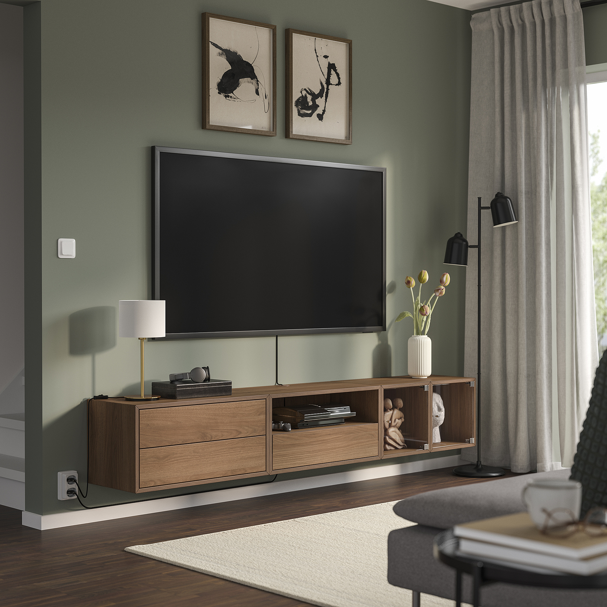EKET media storage combination