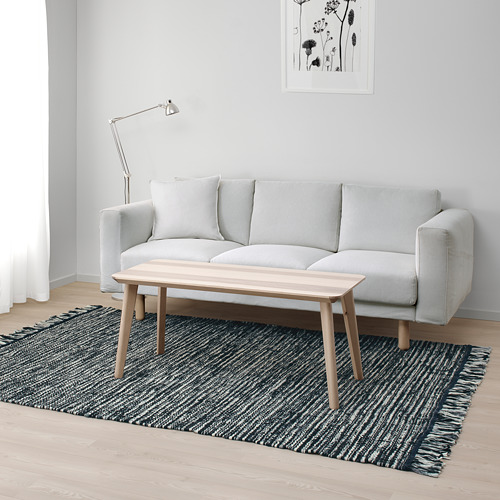 KÖPENHAMN rug, flatwoven, 170X240 cm, handmade dark grey
